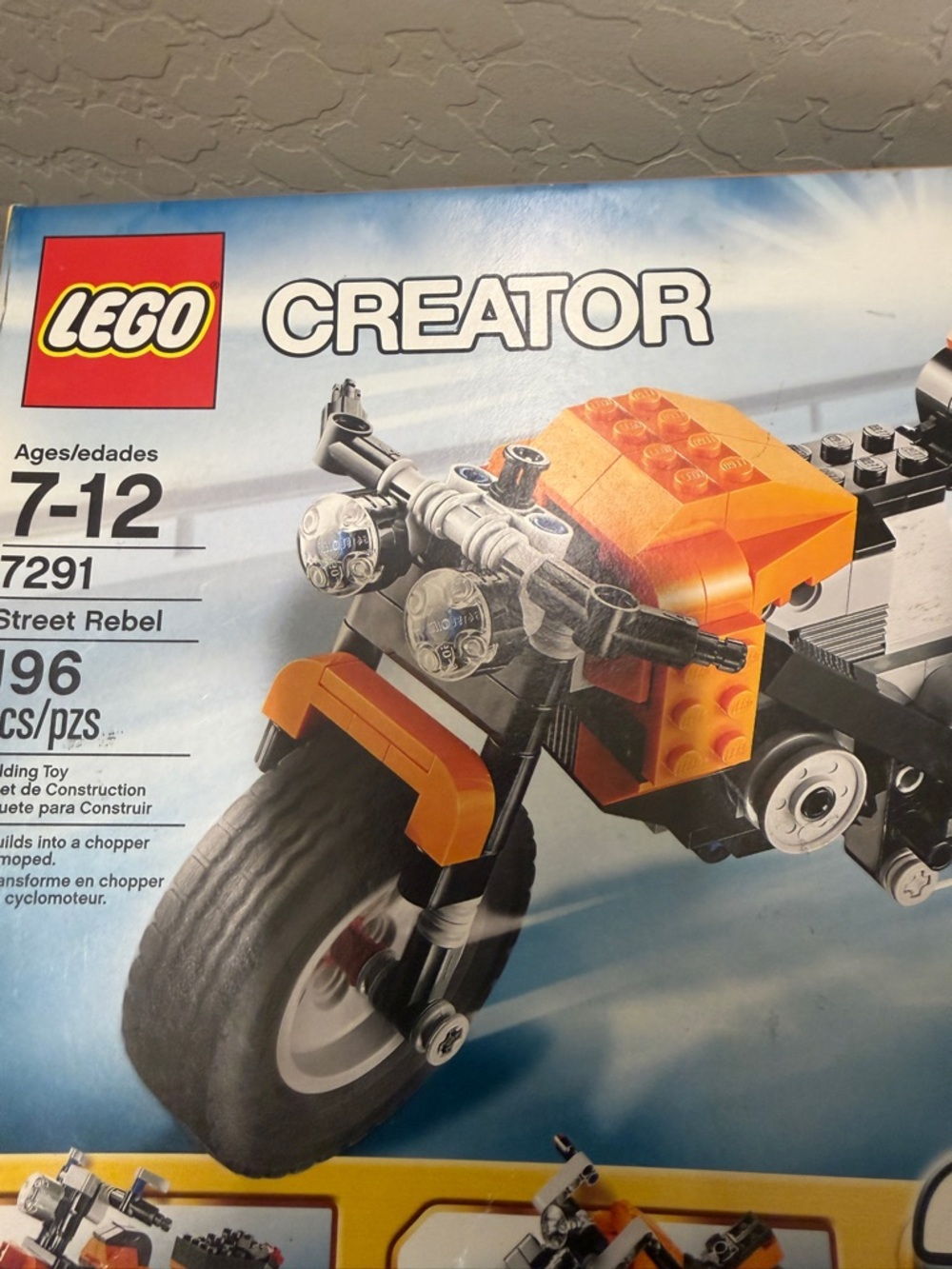 Lego Creator Set 7291 street rebel vintage never opened new - Picture 1 of 8